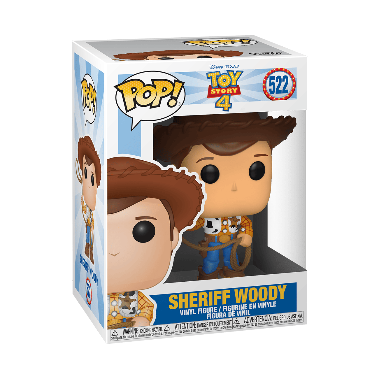 Alternative view of Pop! Sheriff Woody