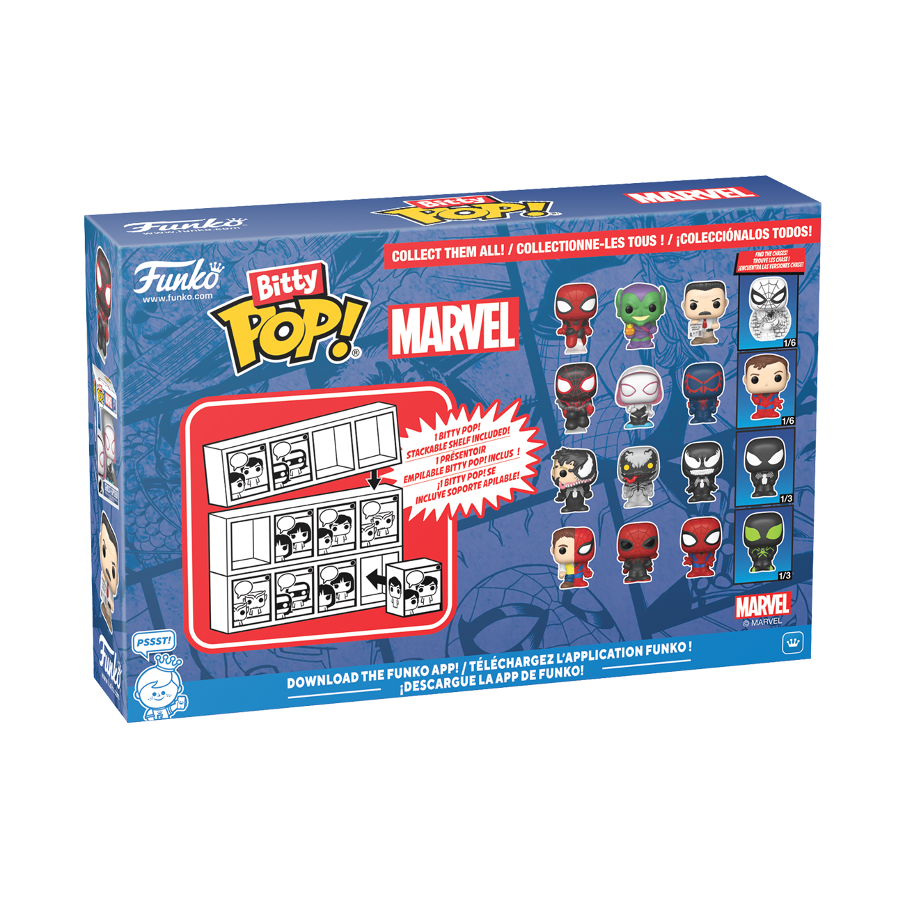 Bitty Pop! Spider-Man 4-Pack Series 3 - Image 3