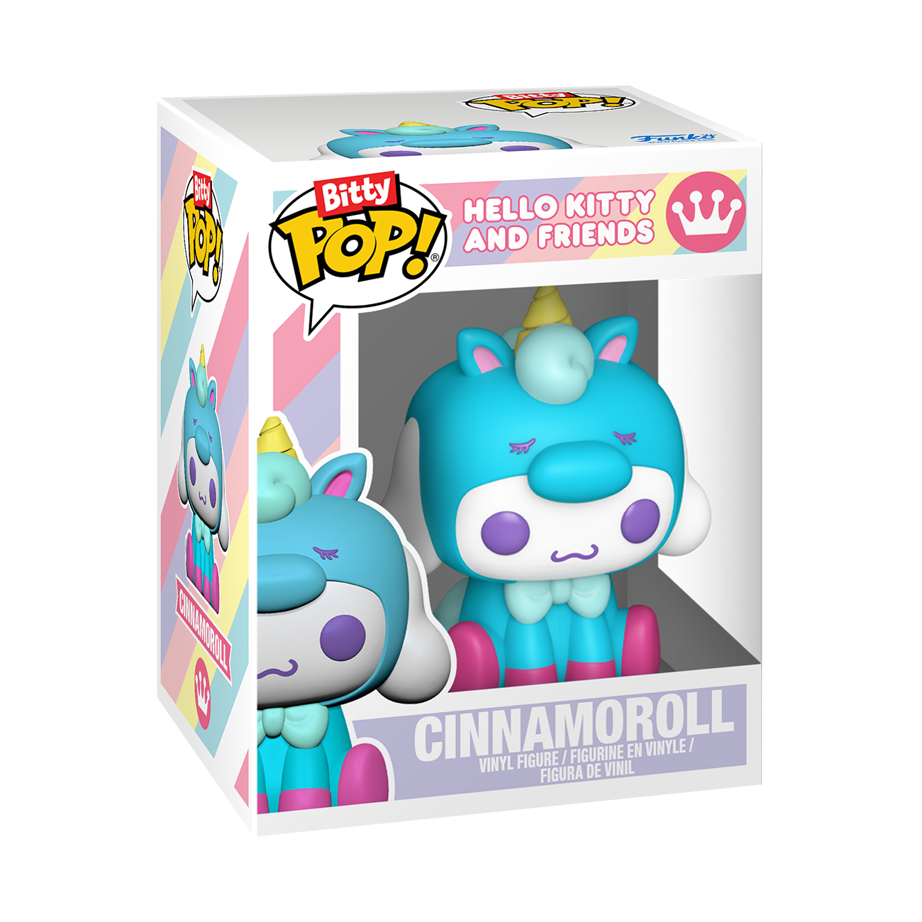 Alternative view of Bitty Pop! & Accessories Cinnamoroll (Unicorn) & Keychain