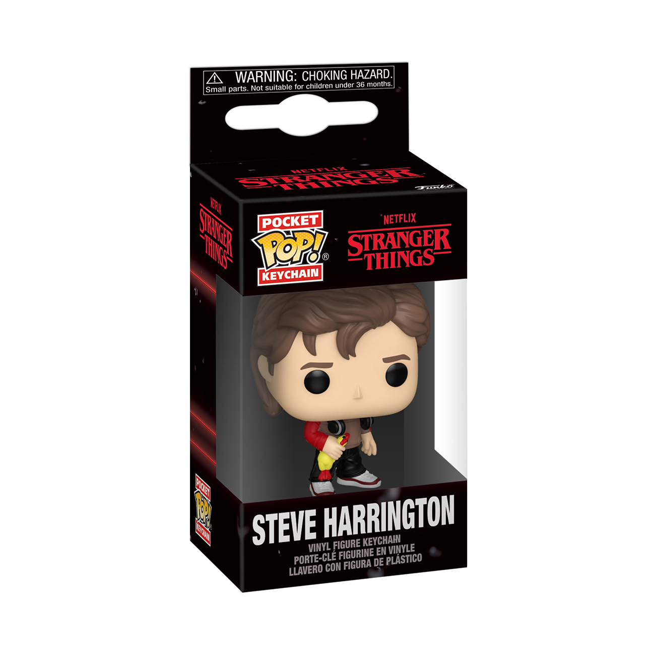 Alternative view of Pop! Keychain Steve Harrington