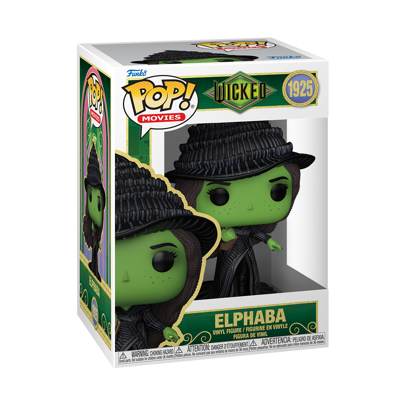 Alternative view of Pop! Elphaba with Grimmerie