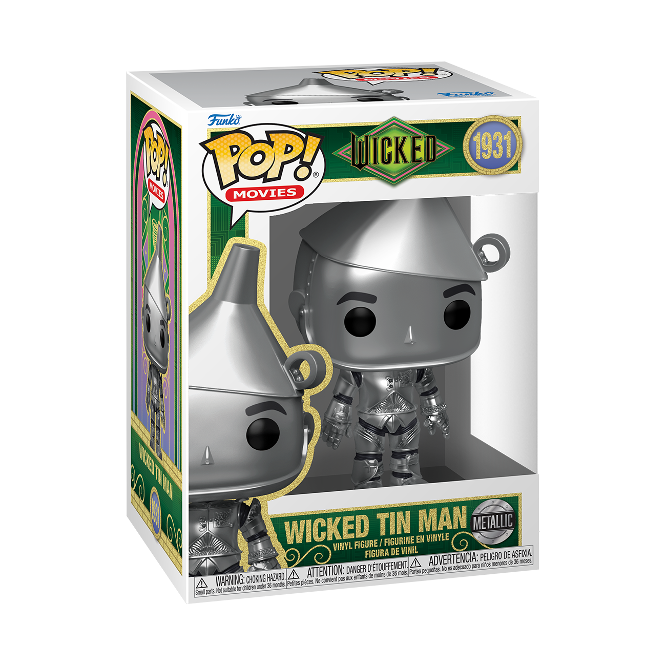 Alternative view of Pop! Wicked Tin Man (Metallic)