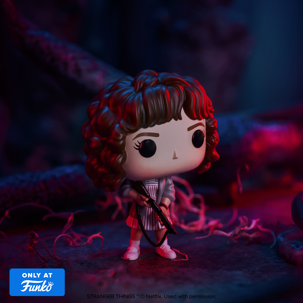 Alternative view of Pop! Nancy Wheeler with Shotgun