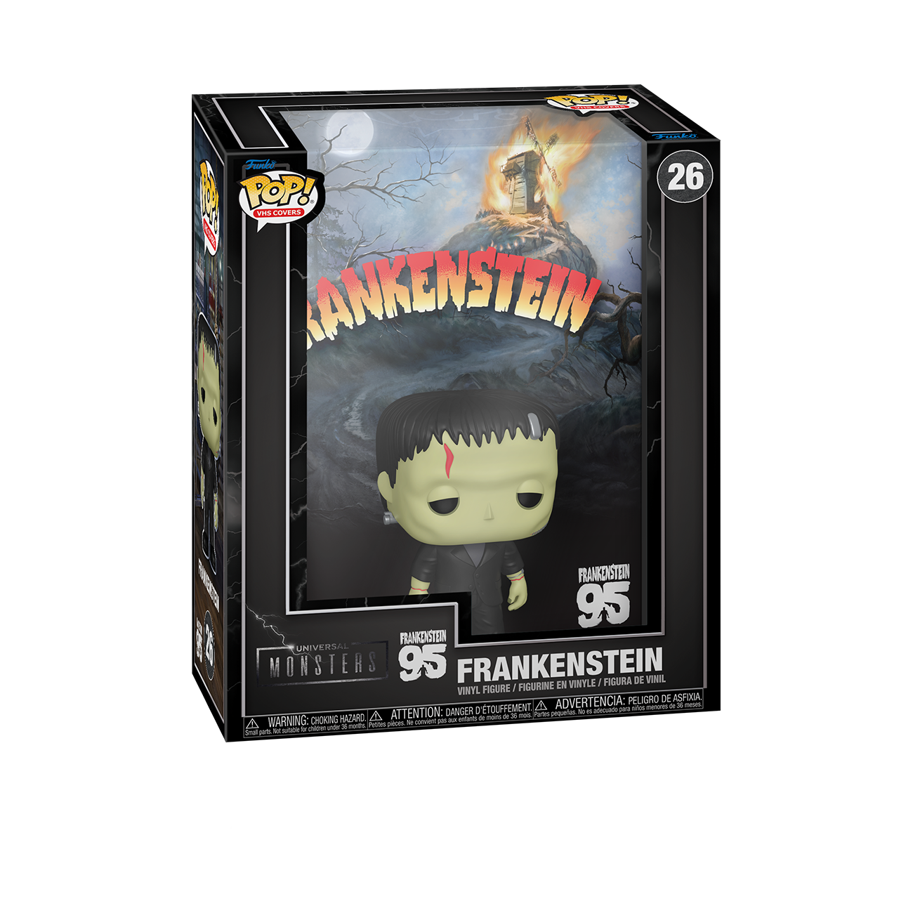 Alternative view of Pop! VHS Covers Frankenstein (95th Anniversary)