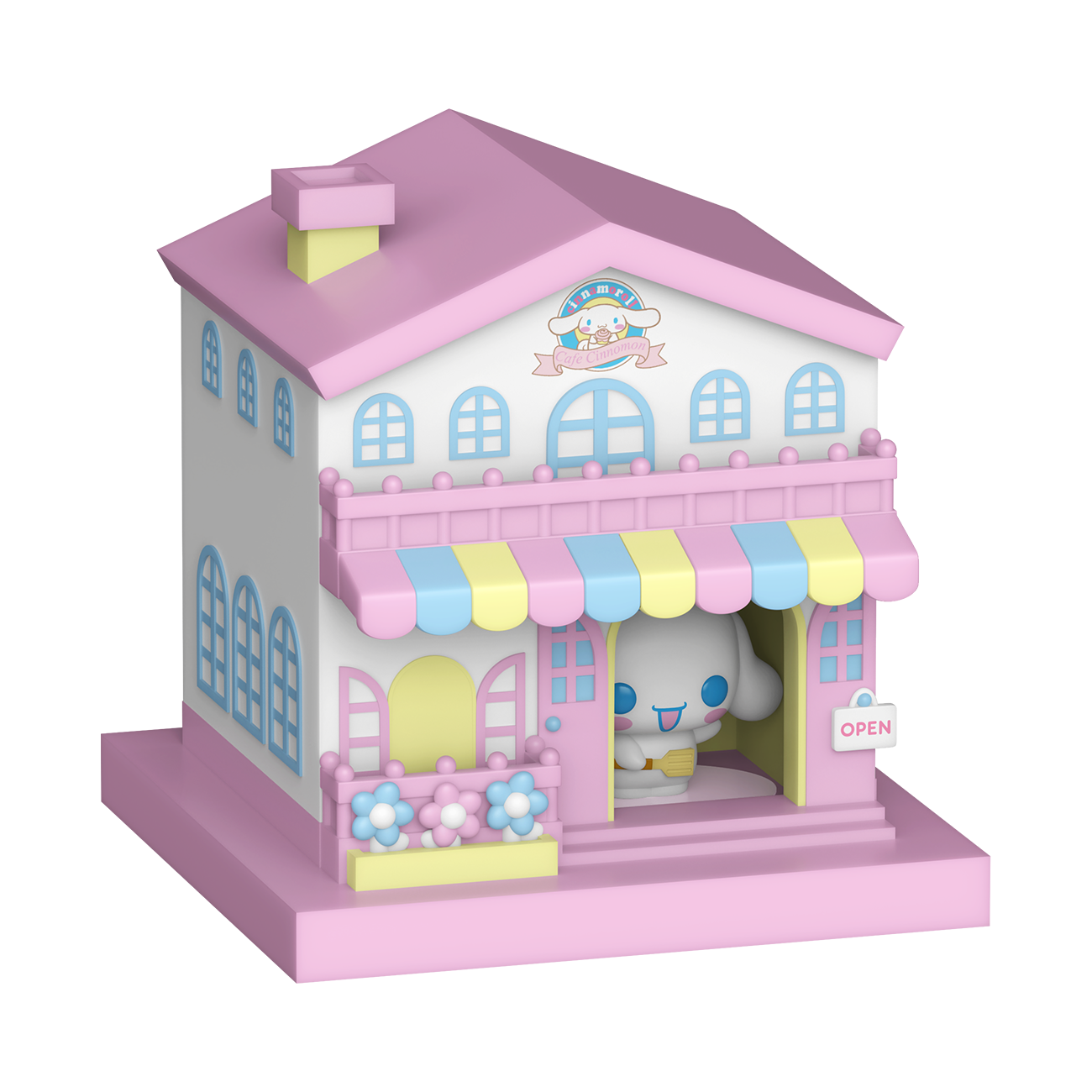 Bitty Pop! Towns Chef Cinnamoroll and Café Cinnamoroll