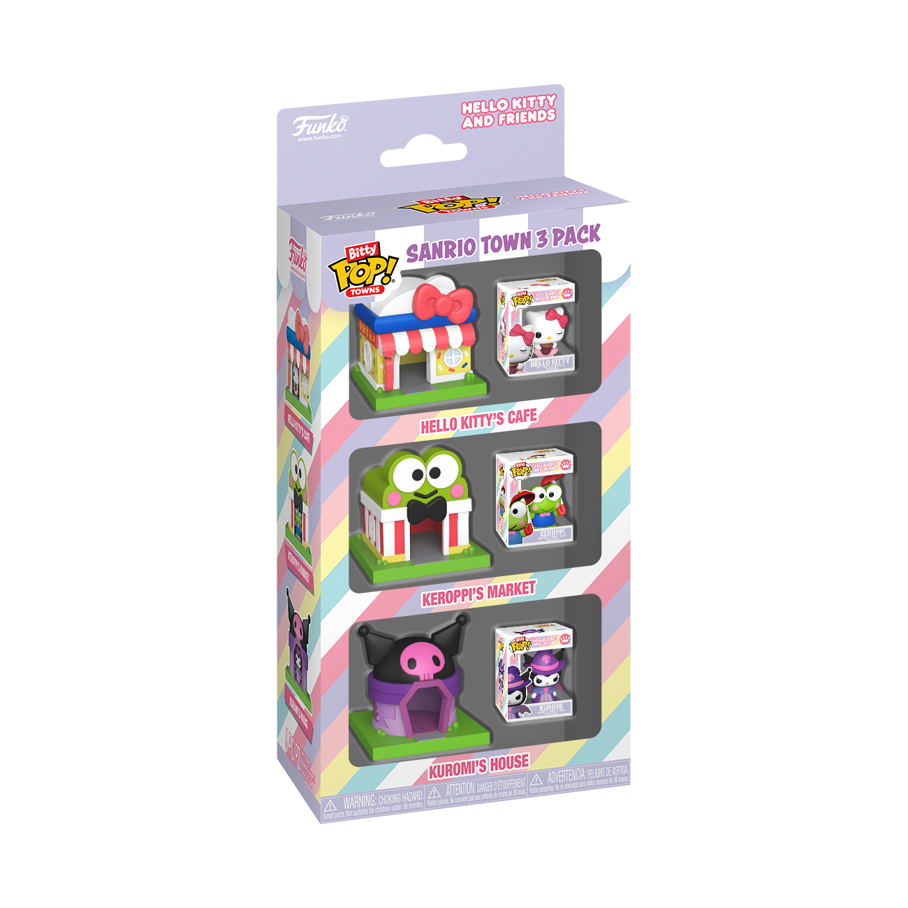 Bitty Pop! Towns Sanrio Town 3-Pack