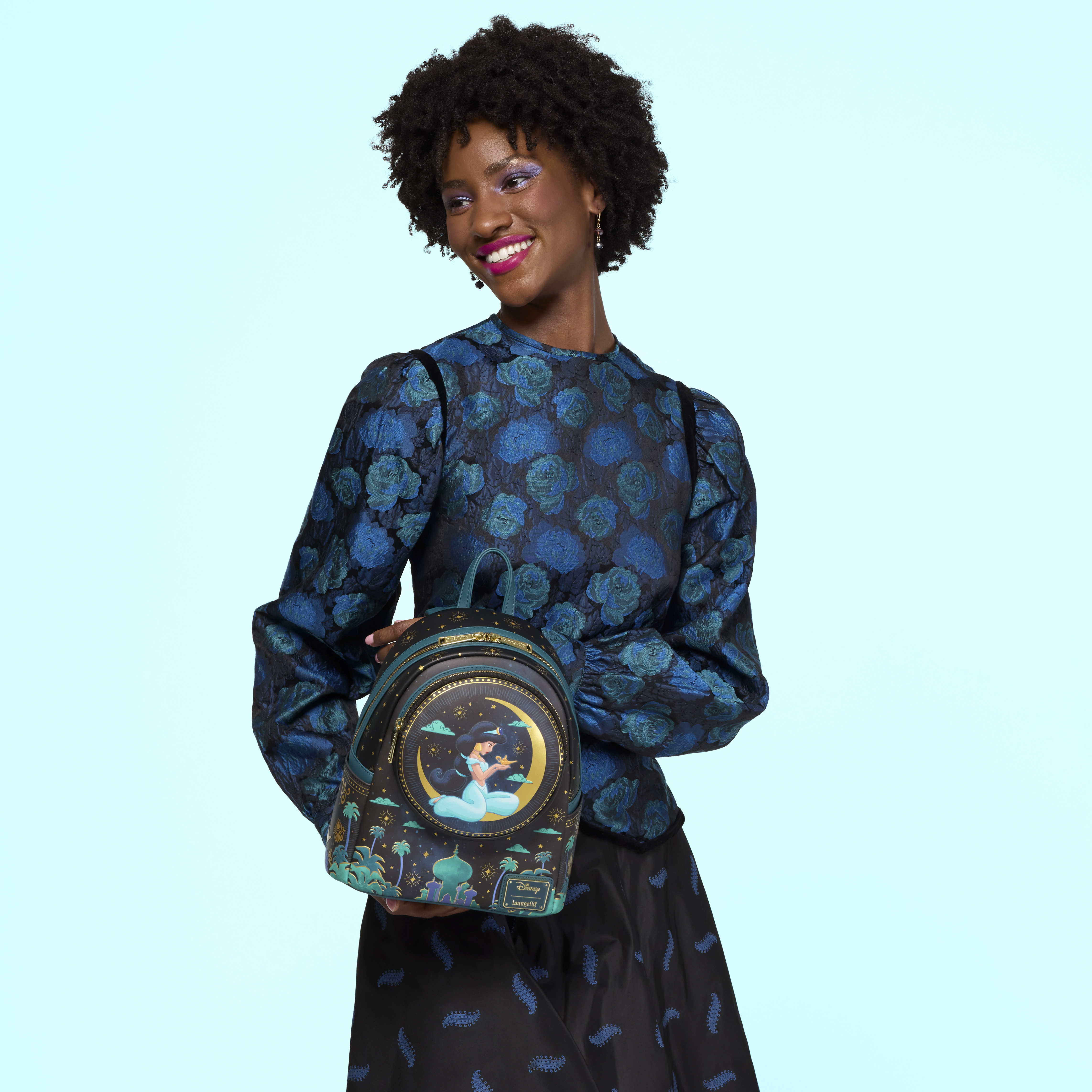 Alternative view of Aladdin Exclusive Princess Jasmine Moonlit Palace Mini Backpack