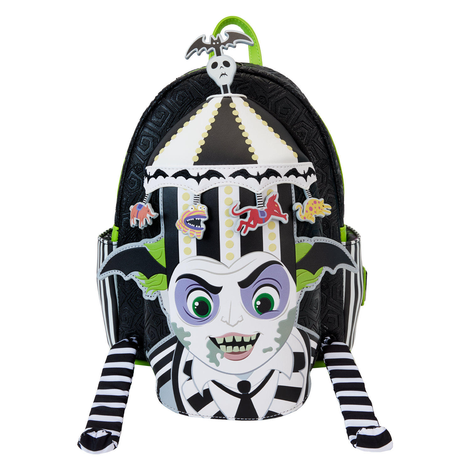 Beetlejuice Carousel Hat Light Up Cosplay Mini Backpack - Image 3