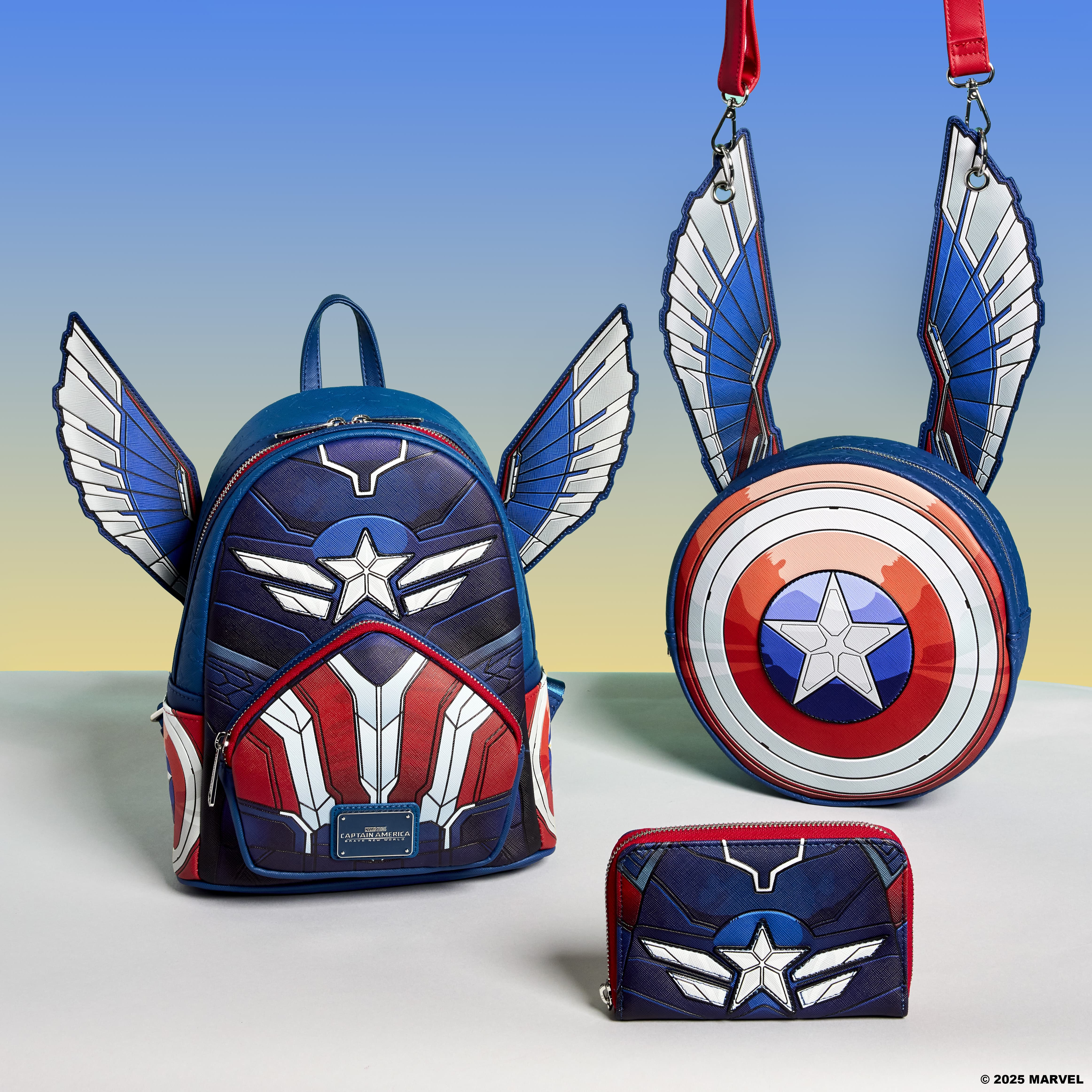 Captain America: Brave New World Cosplay Zip Around Wallet - Image 3