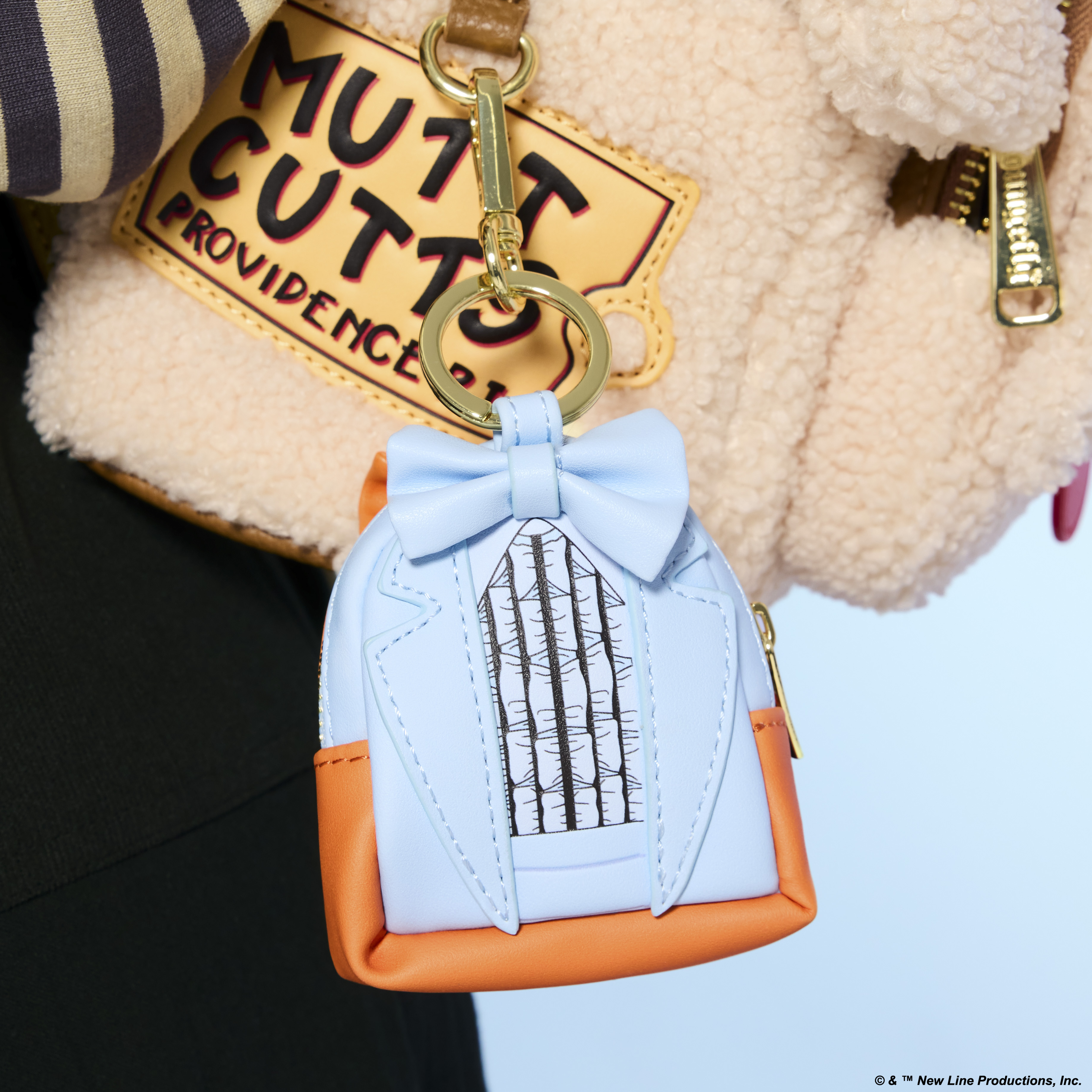 Dumb & Dumber Suit Cosplay Reversible Keychain Charm - Image 4