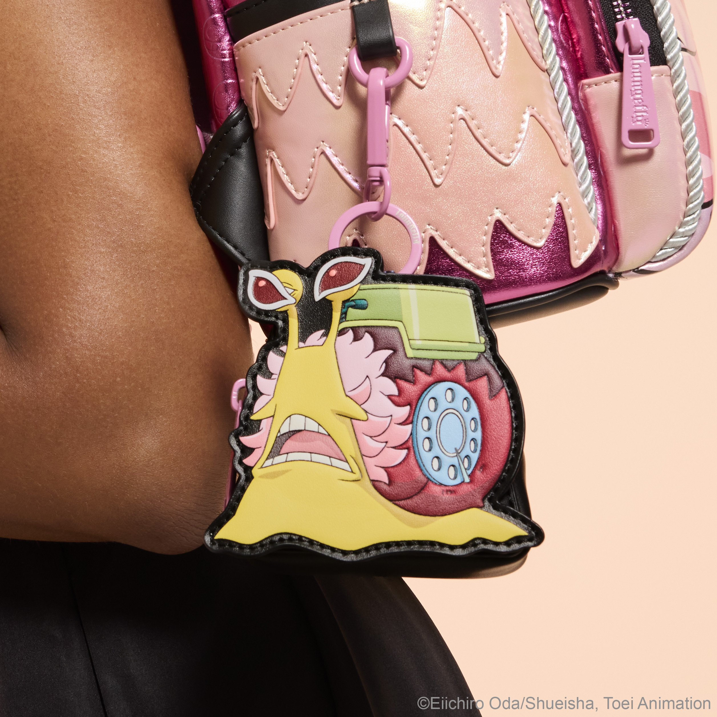 Alternative view of SDCC Limited Edition One Piece Donquixote Doflamingo Transponder Snail Coin Bag