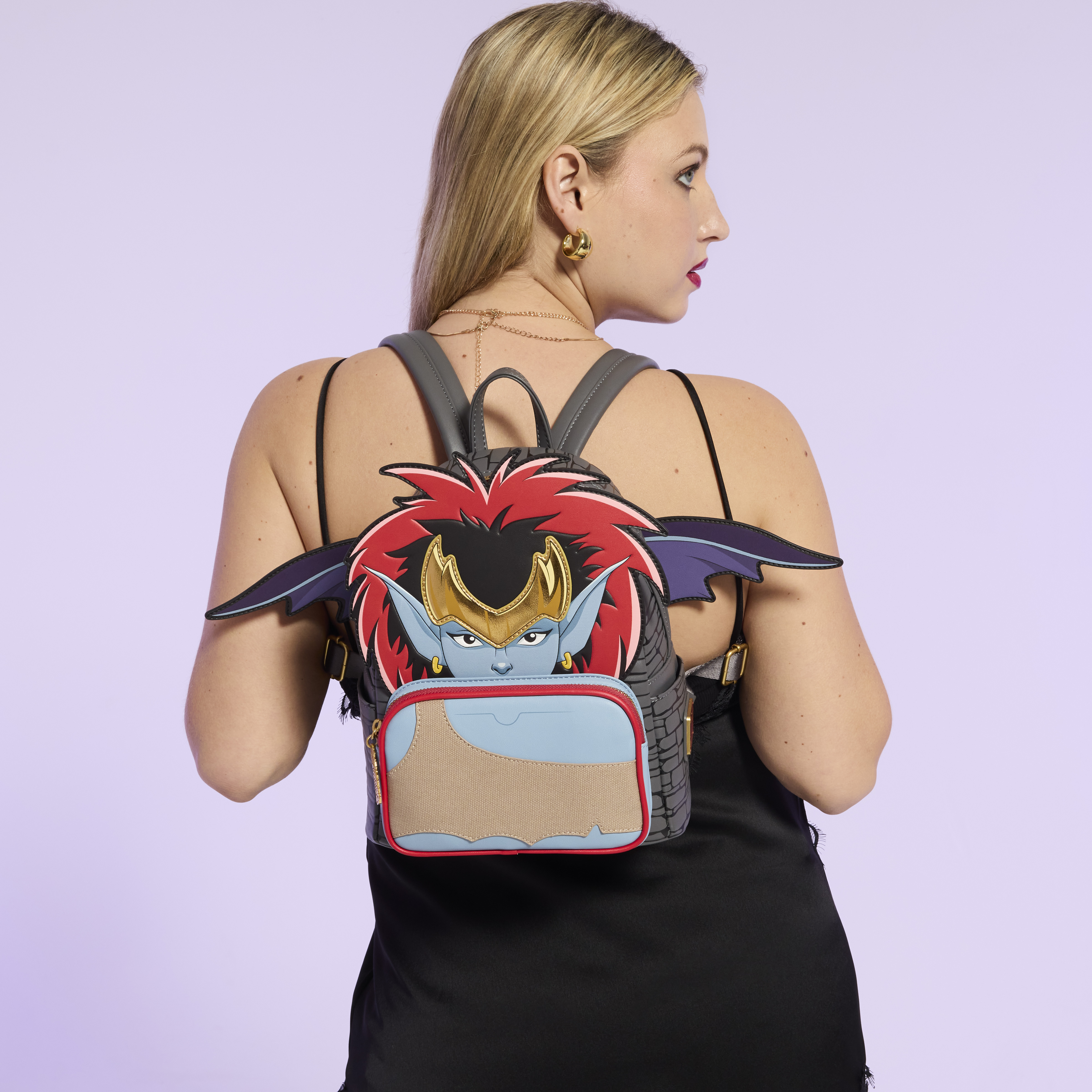 Gargoyles Demona Cosplay Mini Backpack - Image 3