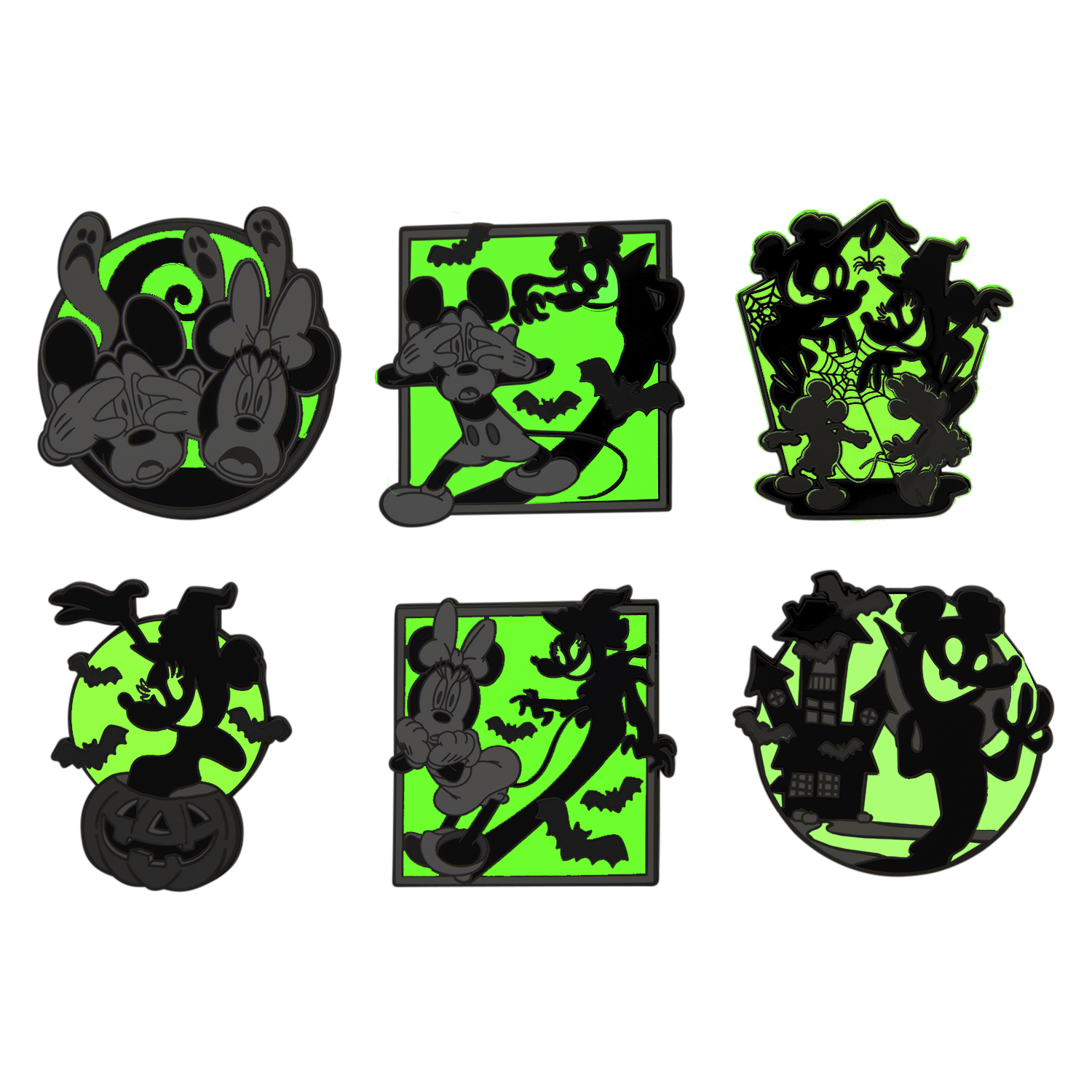 Mickey & Minnie Mouse Ghost Glow Mystery Box Pin - Image 3