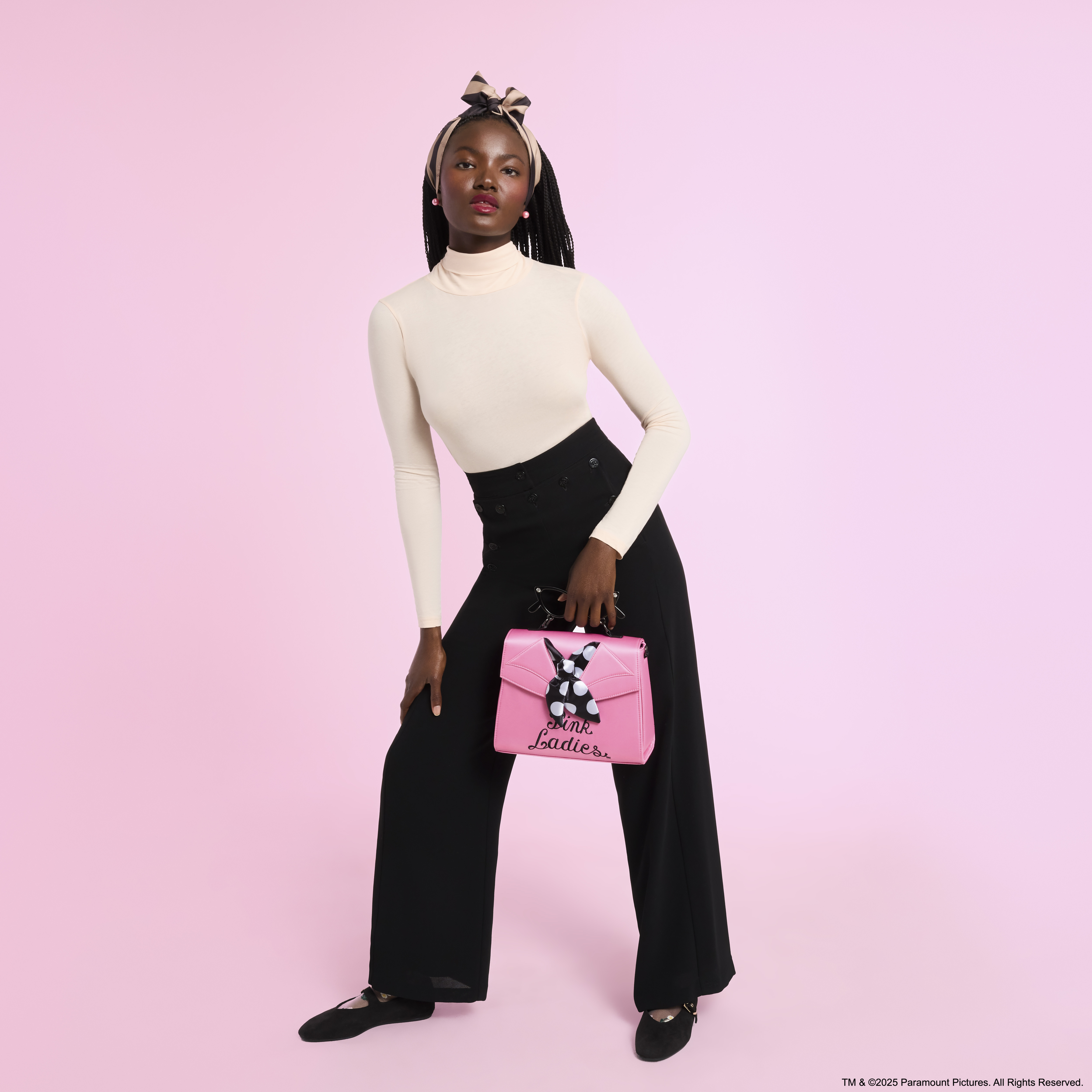 Alternative view of Grease Pink Ladies Crossbody Bag