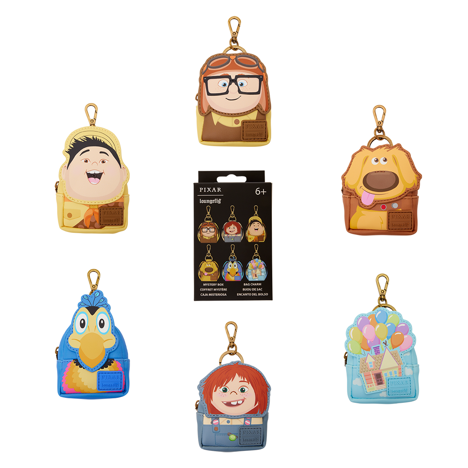 Up Cosplay Mystery Mini Backpack Keychain Charm