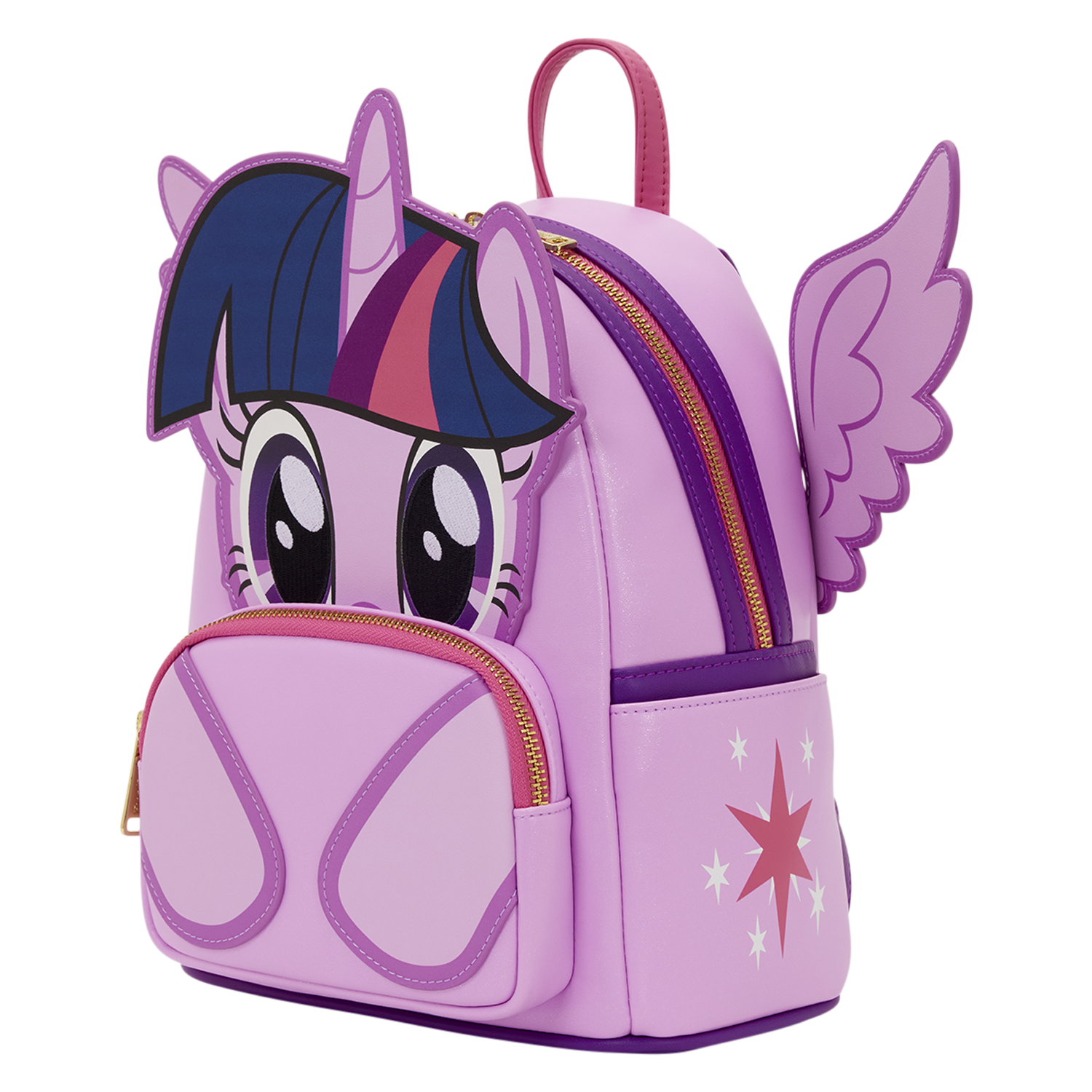 My Little Pony Twilight Sparkle Cosplay Glitter Mini Backpack - Image 9