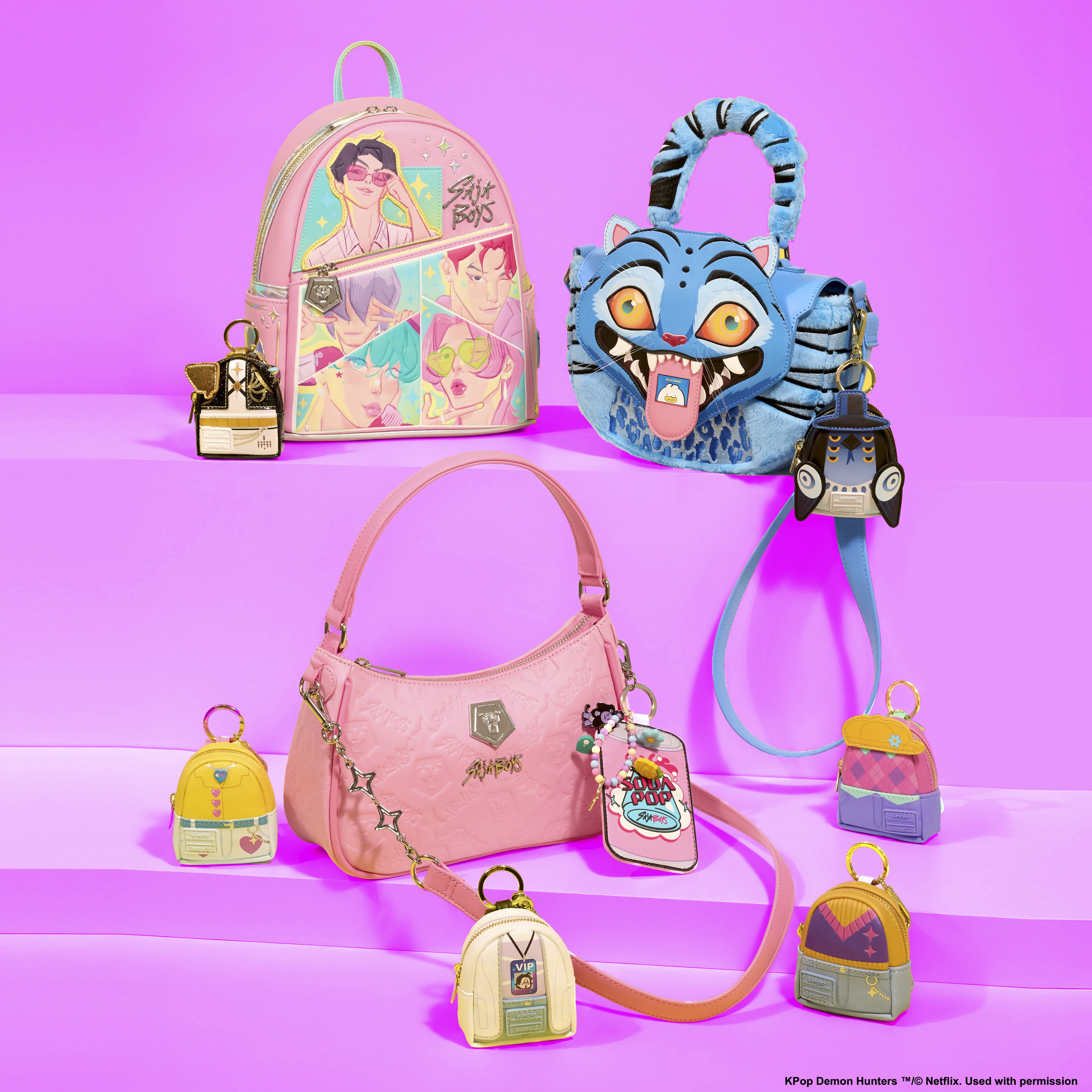 KPop Demon Hunters Derpy Glow Cosplay Crossbody Bag - Image 4
