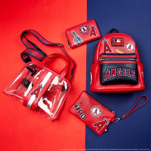 Alternative view of MLB LA Angels Patches Zip Around Wallet