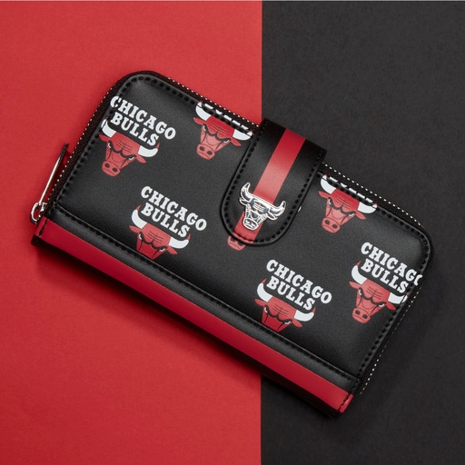 Alternative view of NBA Chicago Bulls Logo Zip Around Wallet