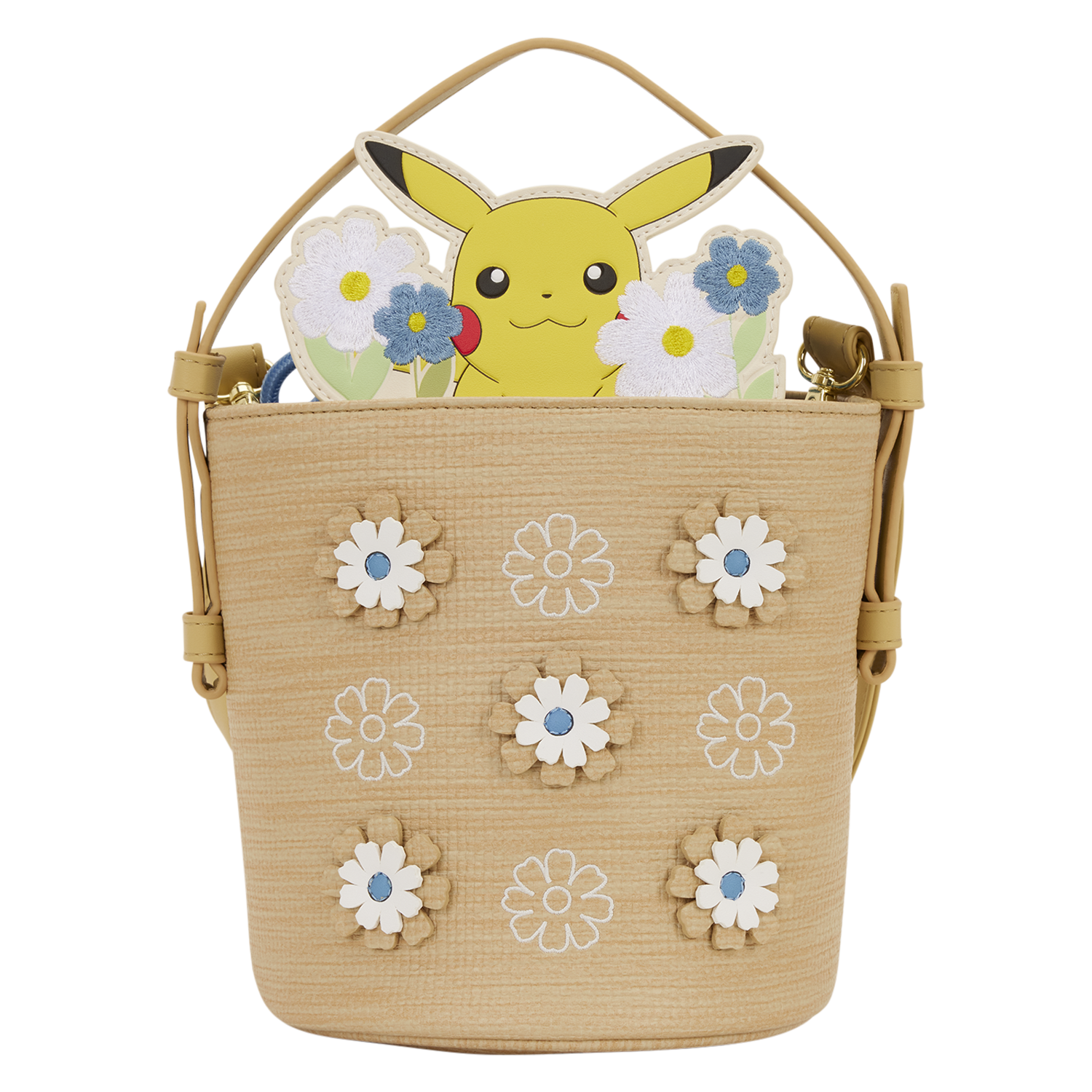 Pokémon Floral Pikachu Crossbody Bag