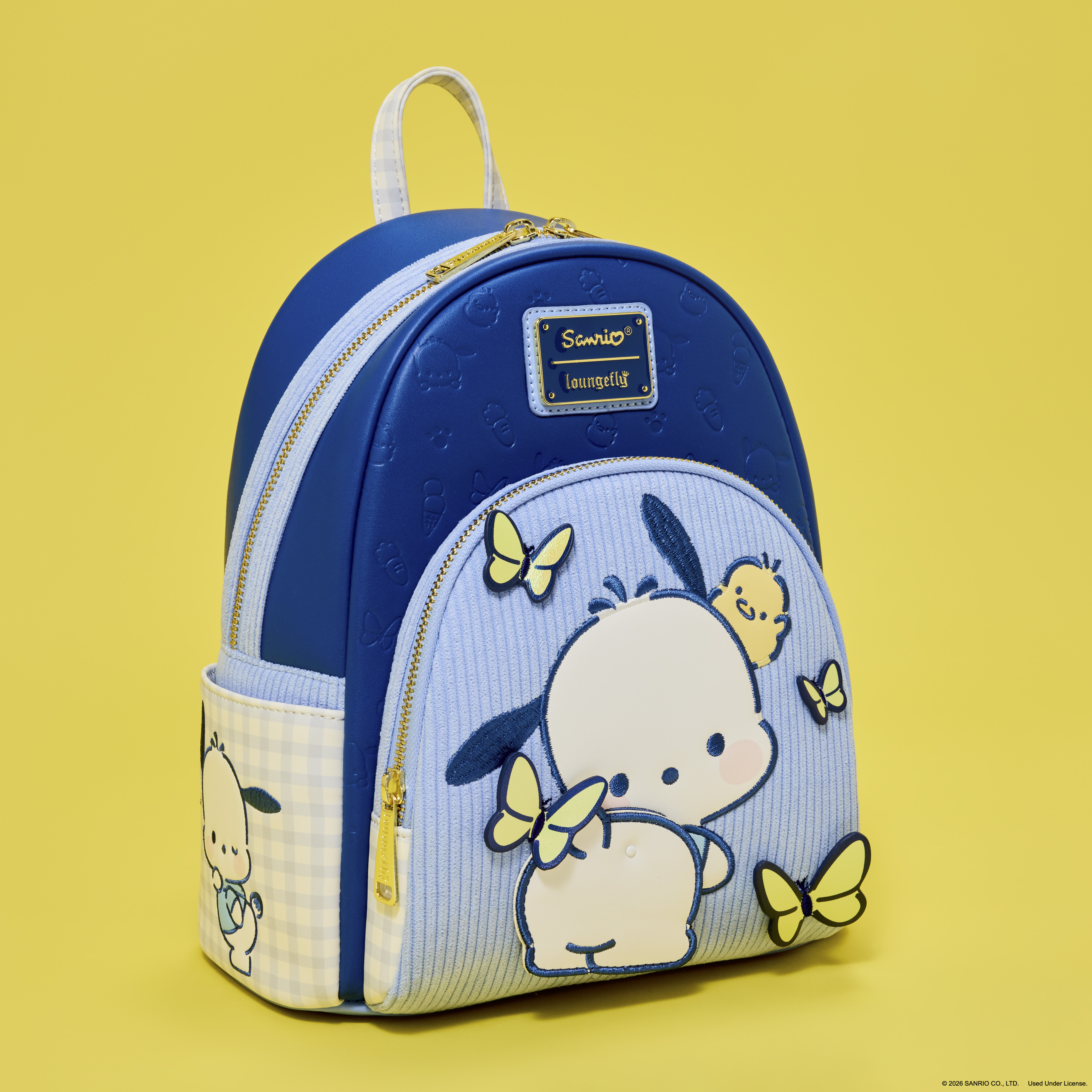 Sanrio Pochacco Gingham Mini Backpack - Image 3