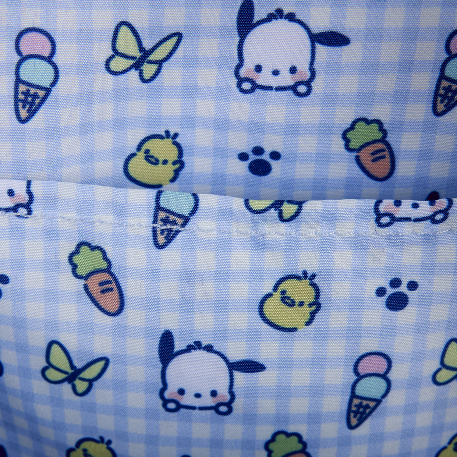 Sanrio Pochacco Gingham Mini Backpack - Image 7