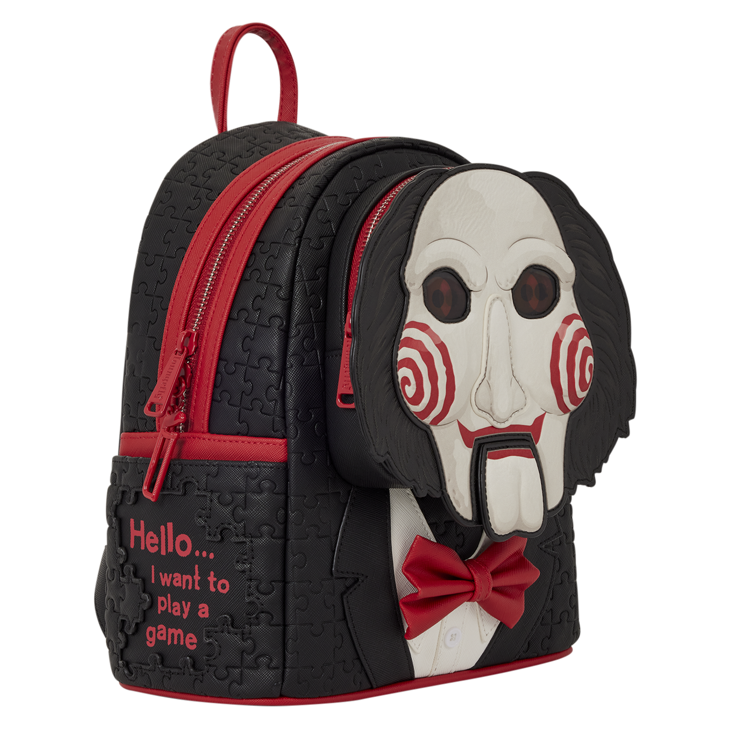 Saw Exclusive Billy Puppet Lenticular Cosplay Mini Backpack - Image 3