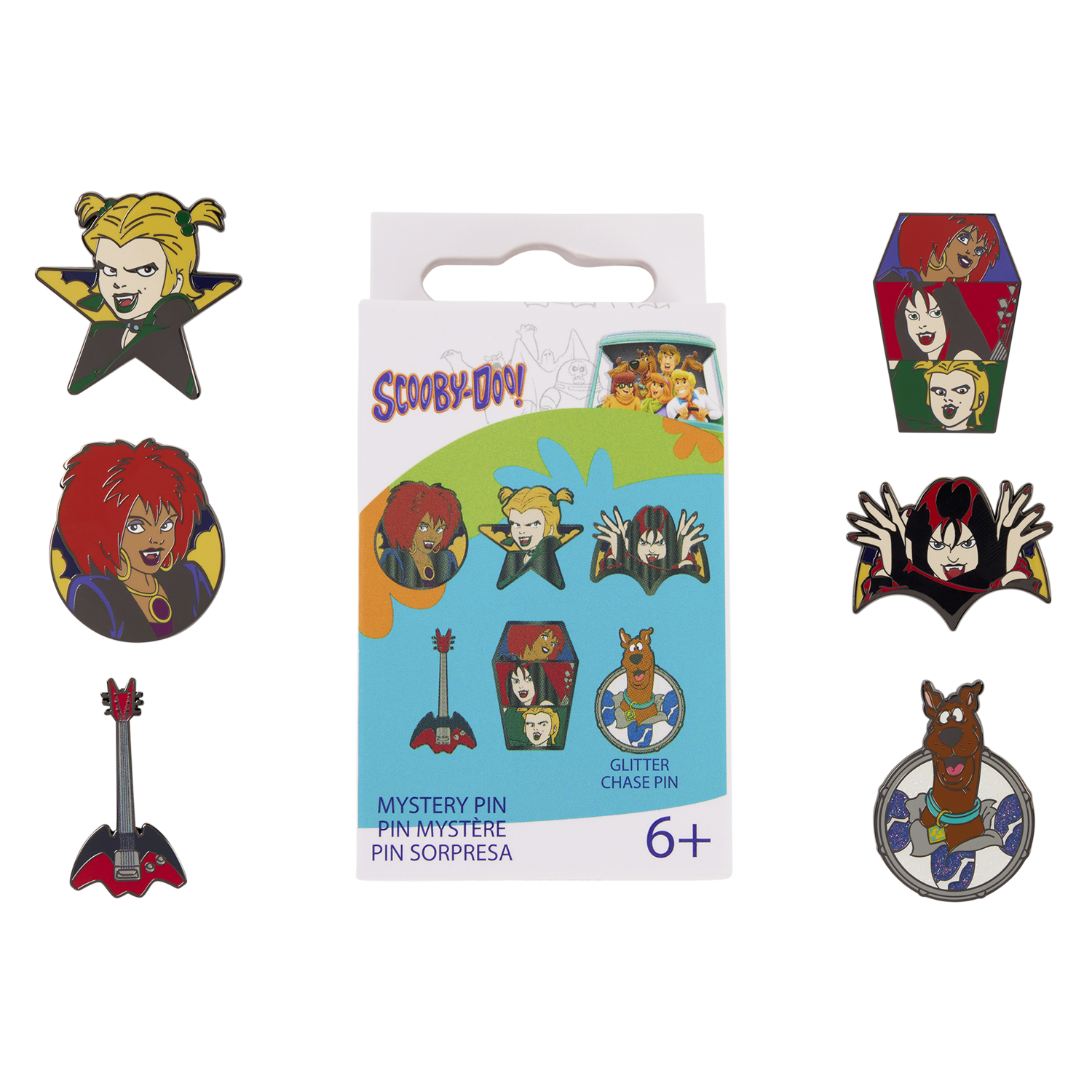 Scooby-Doo! Hex Girls Mystery Box Pins