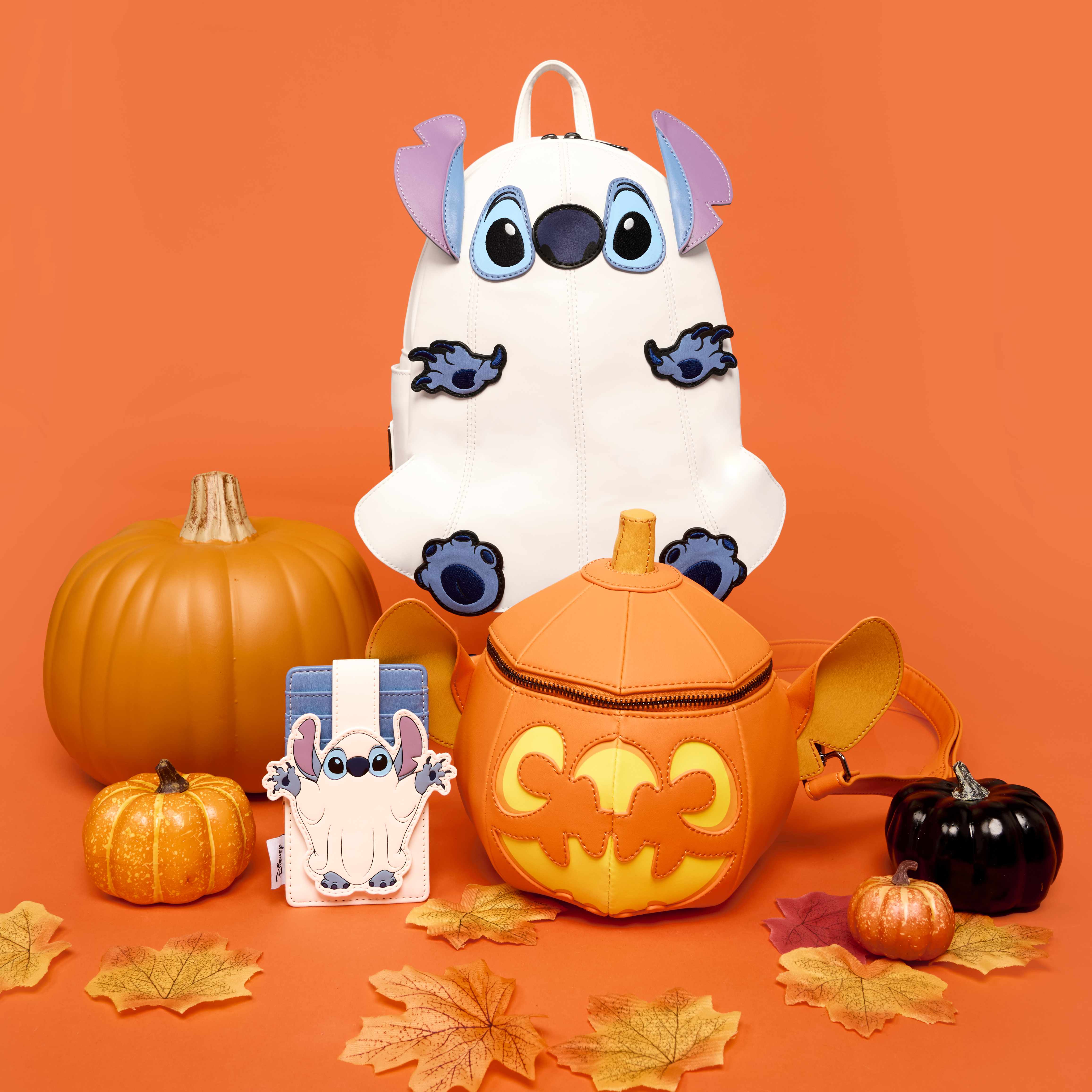 Stitch Ghost Costume Figural Glow Mini Backpack - Image 3