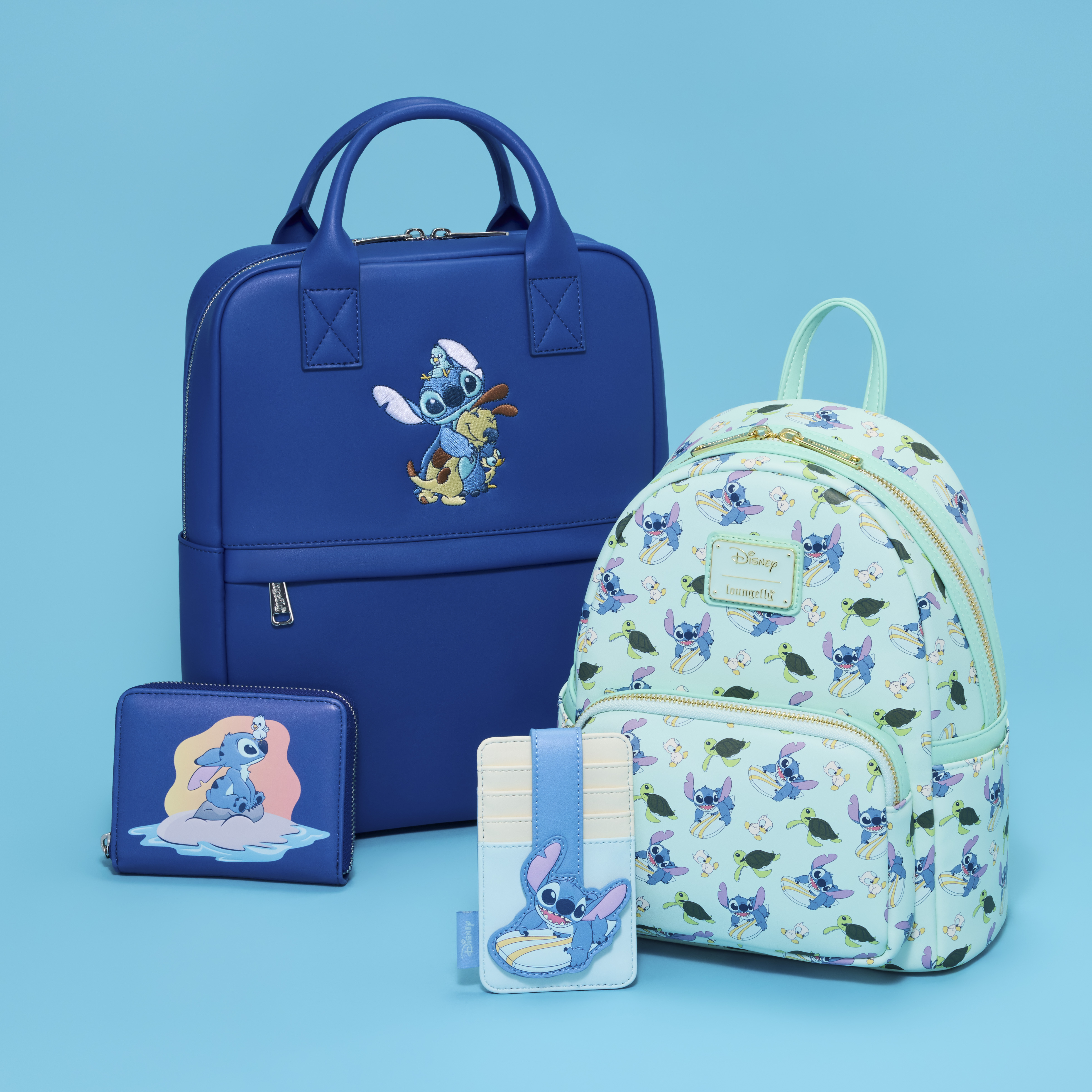 Lilo & Stitch Animal Friends Zip Around Wallet - Image 3