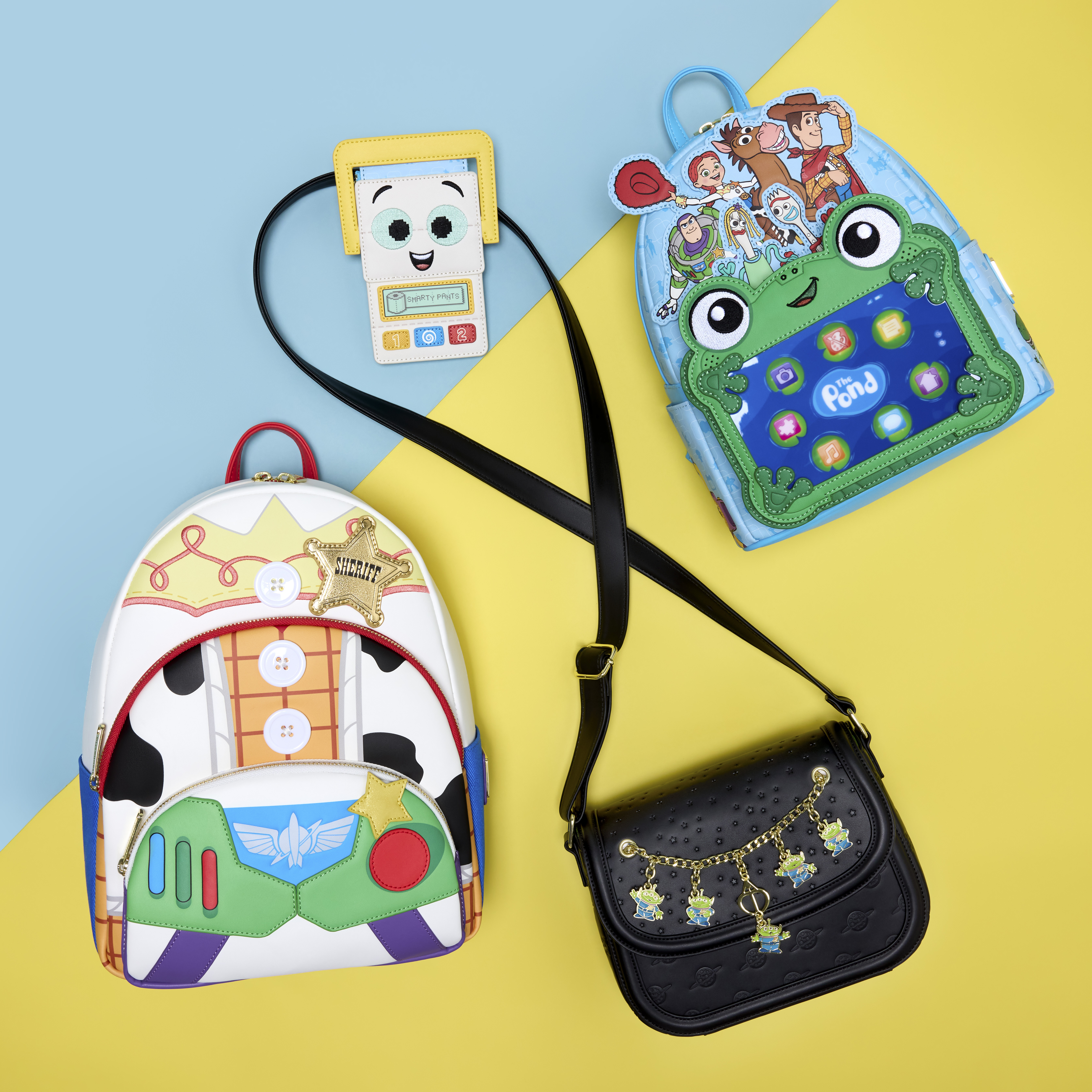 Toy Story 5 Triple Pocket Jessie, Woody, & Buzz Midi Backpack - Image 5