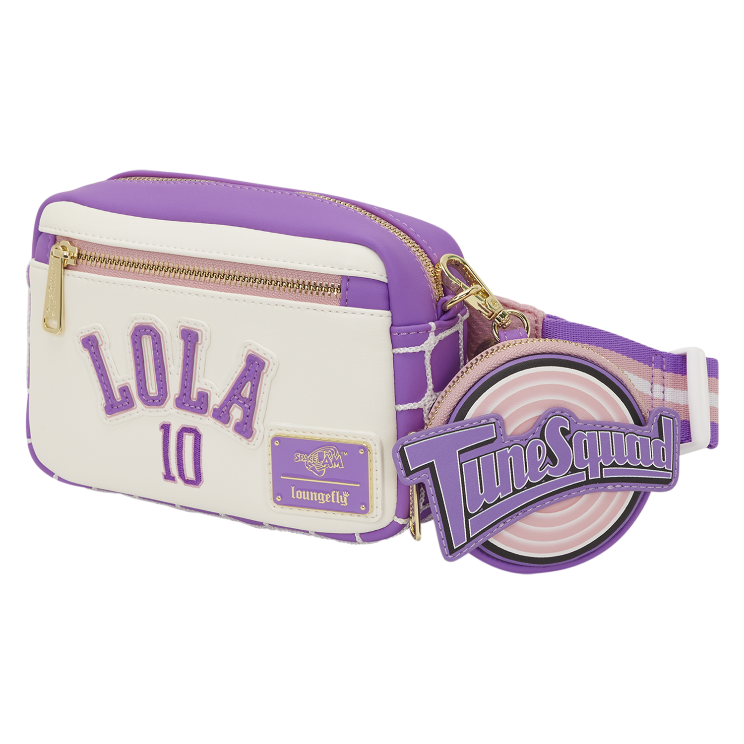 Looney Tunes Lola Bunny Sling Crossbody Bag with Coin Bag - Image 4