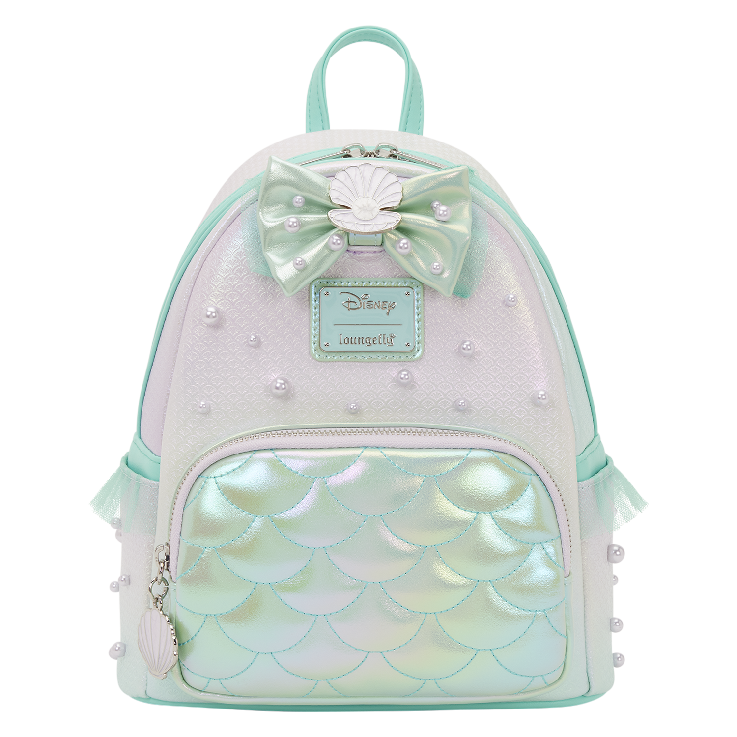 The Little Mermaid Iridescent Pearl Mini Backpack