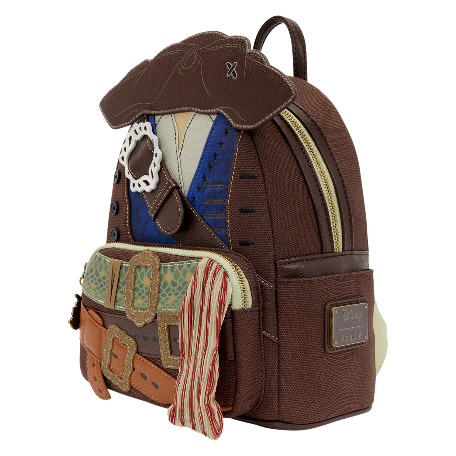 Pirates of the Caribbean Jack Sparrow Cosplay Mini Backpack - Image 4