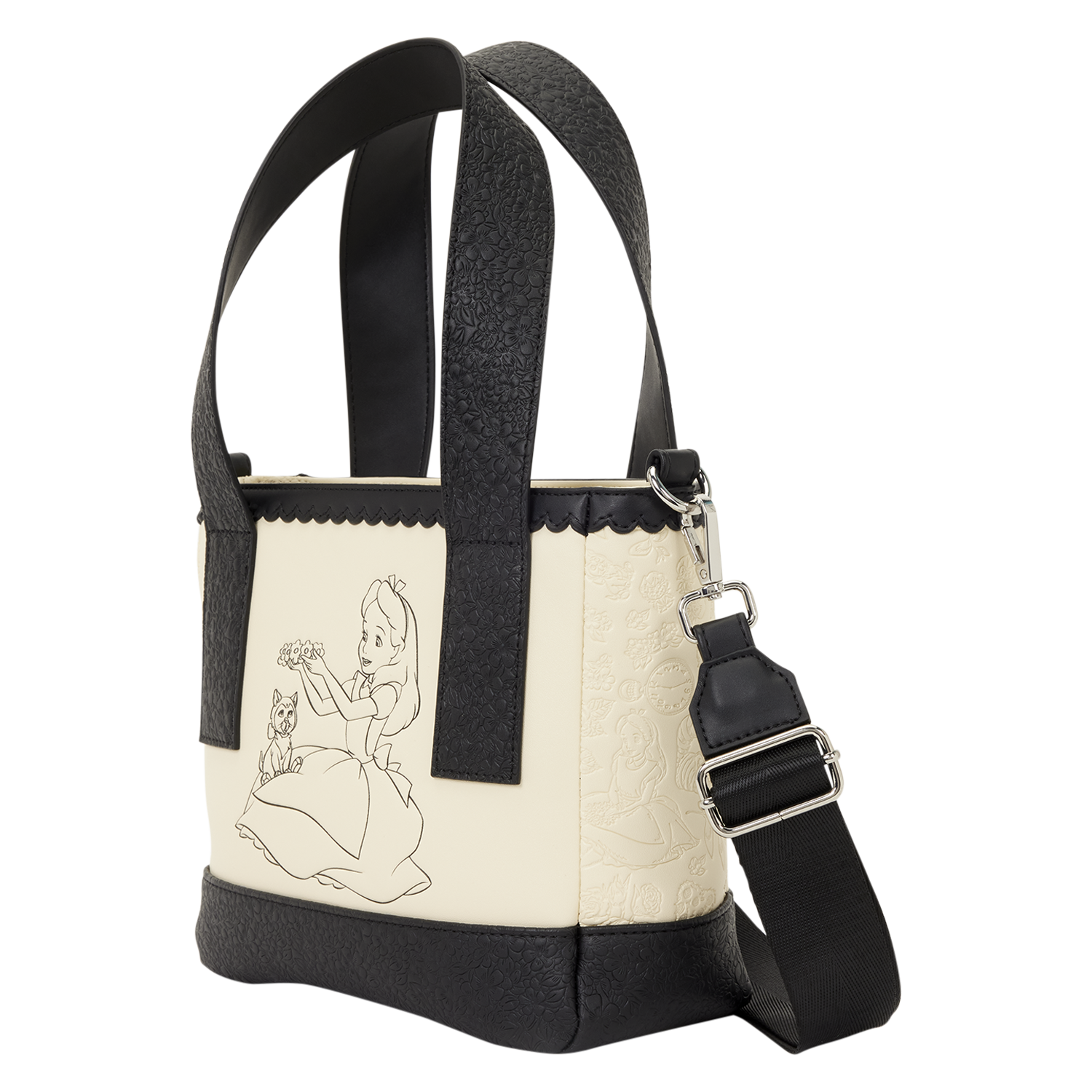 Alice in Wonderland Mini Tote Crossbody Bag - Image 5