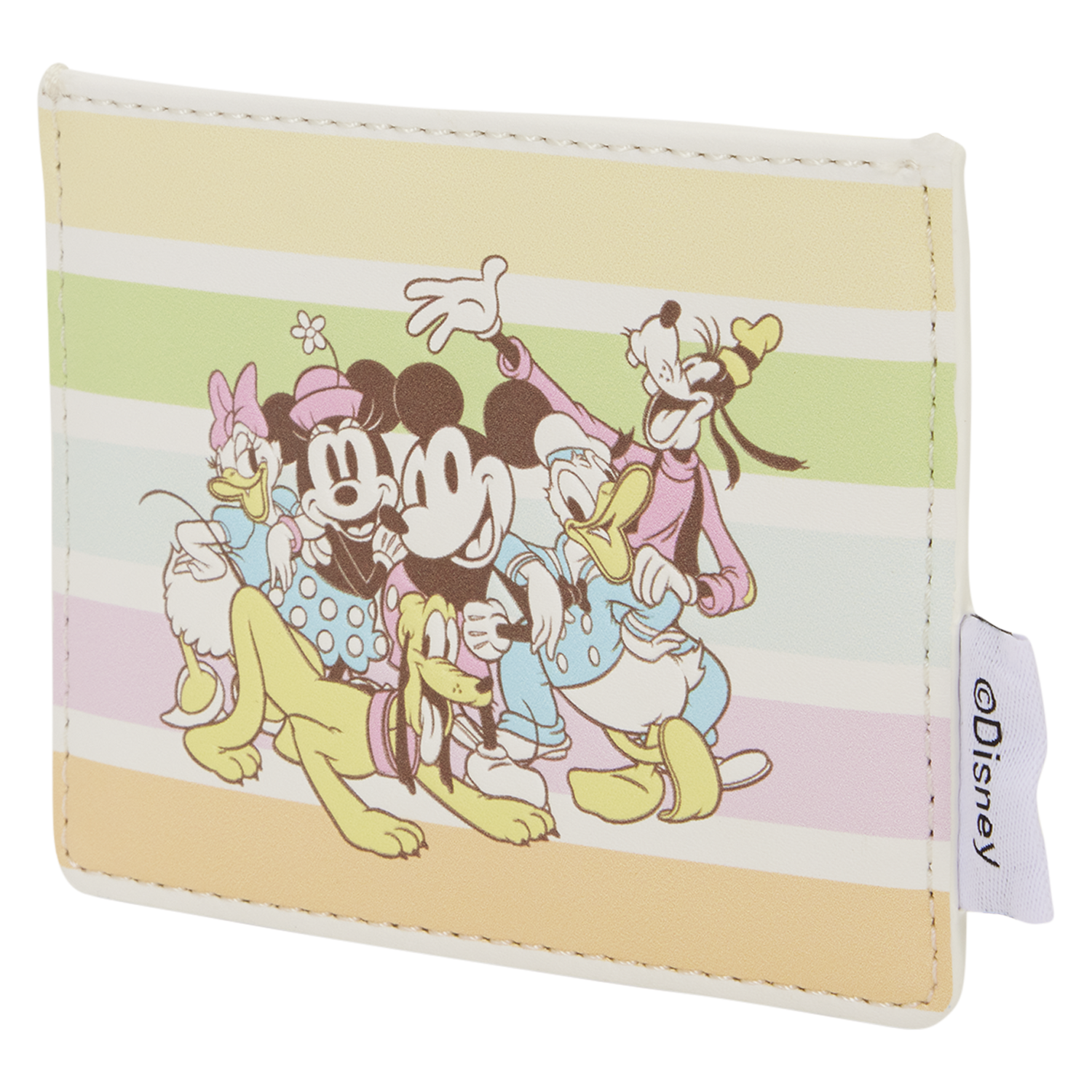 Mickey & Friends Rainbow Stripes Card Holder - Image 3