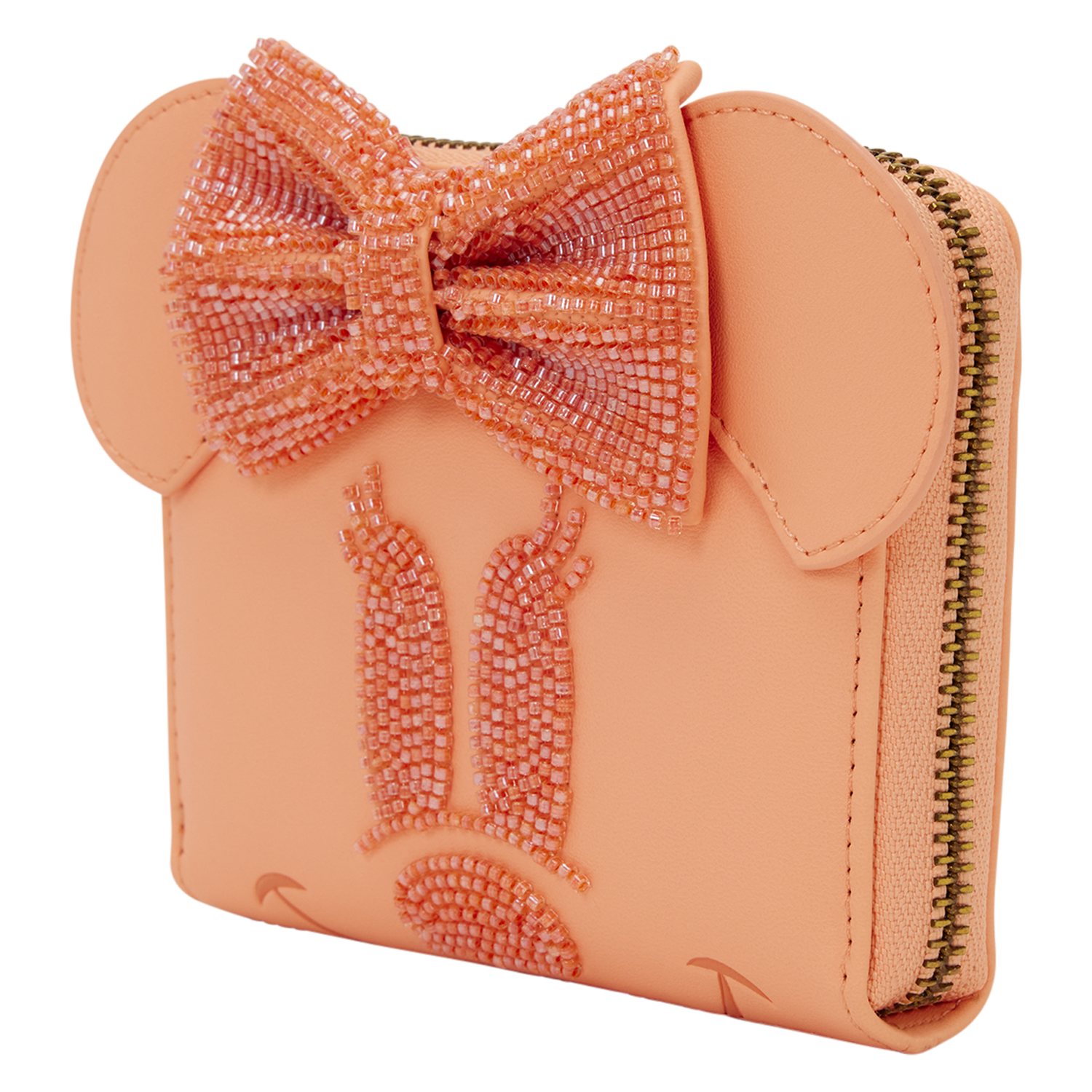 Minnie Mouse Exclusive Coral Zip Around Wallet - Image 3