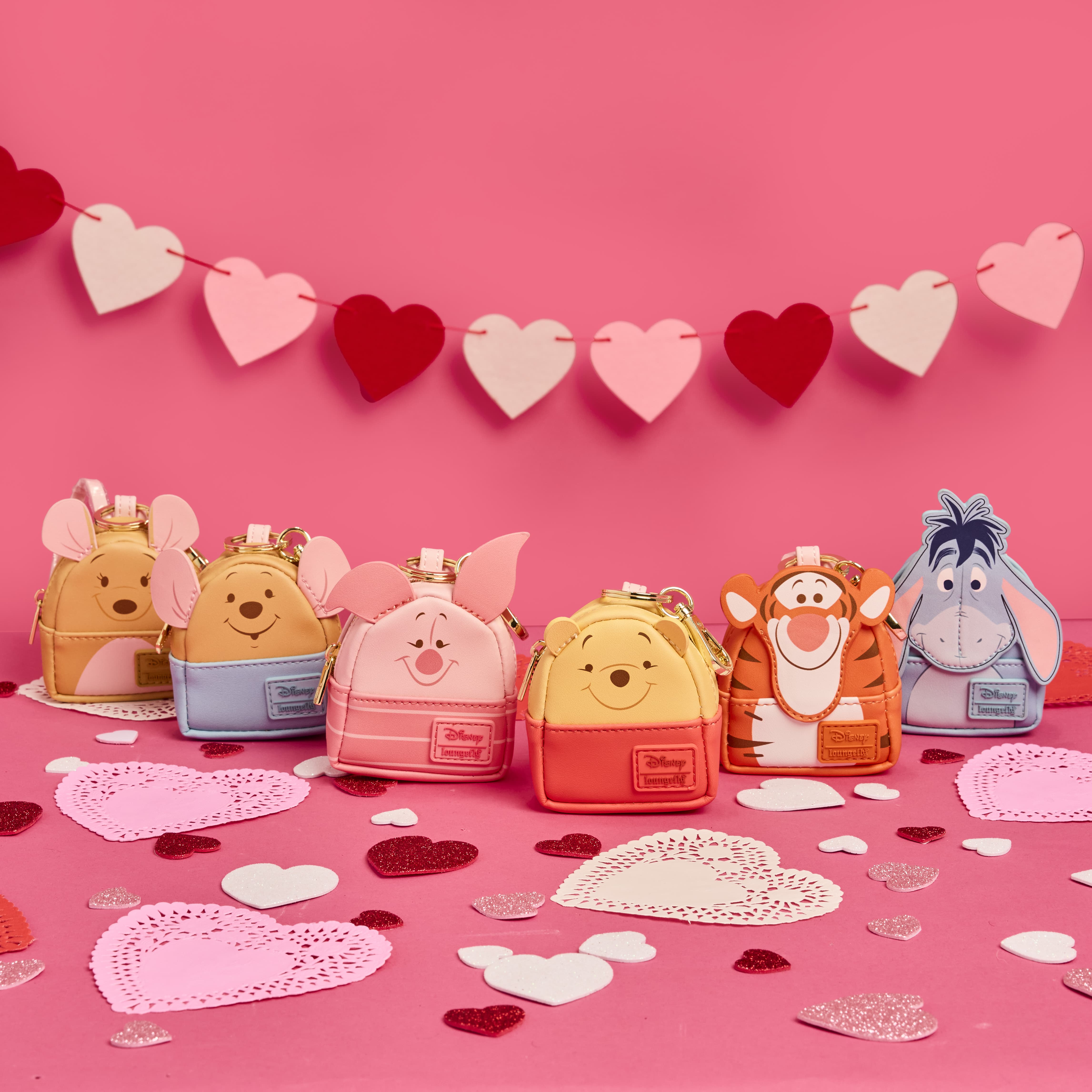 Alternative view of Winnie The Pooh & Friends Cosplay Mystery Mini Backpack Keychain Charm